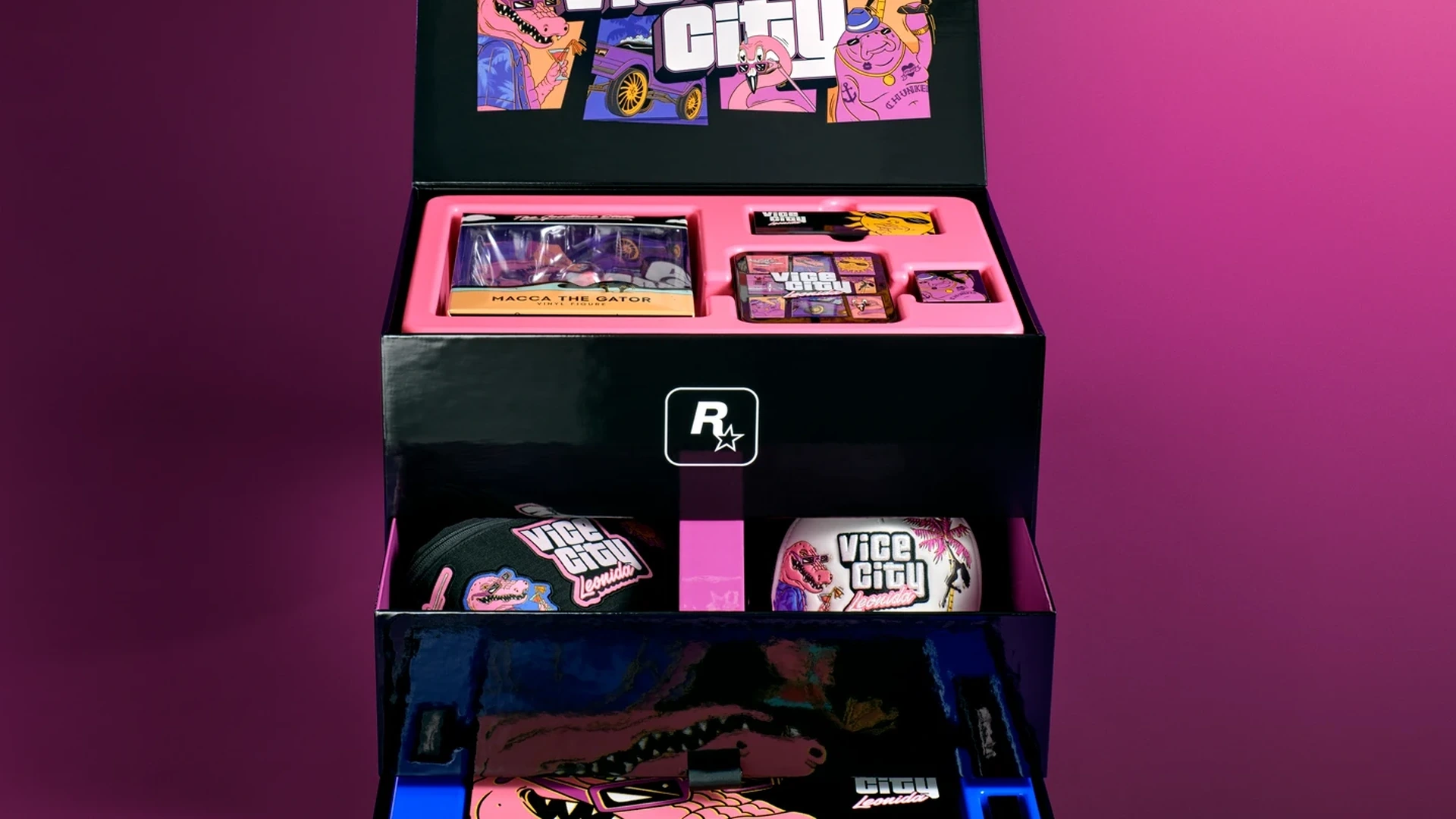 Rockstar opent pre-orders voor de Goodtime State: Vice City collector's box